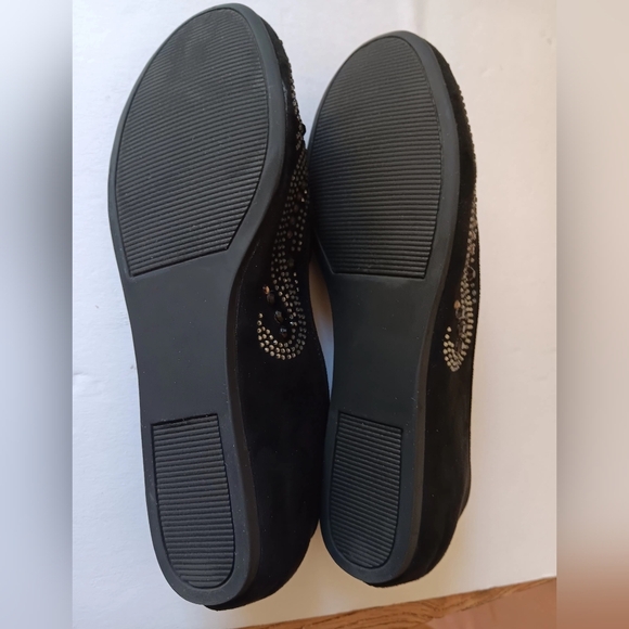 Rock and Republic shoes, size 6½, black with stone decoration,Boho Hipster. - Picture 3 of 9